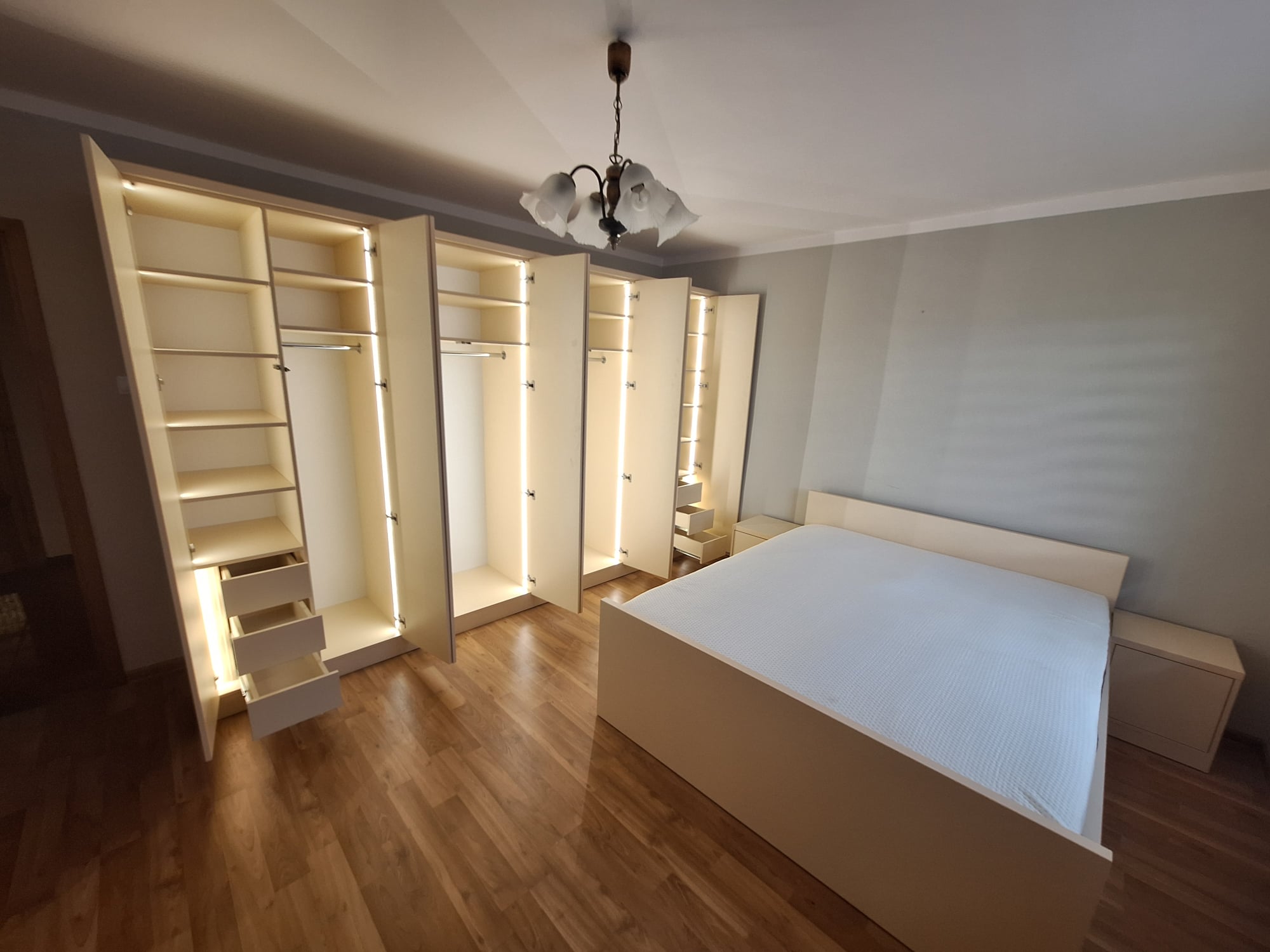 Nowoczesna sypialnia